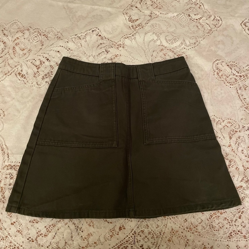 Bdg olive green mini skirt